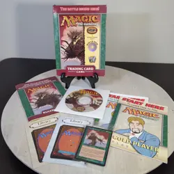 2001 Magic the Gathering RARE Starter Kit W CD Rom Sealed Foil Card - Image 1