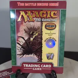 2001 Magic the Gathering RARE Starter Kit W CD Rom Sealed Foil Card - Image 2