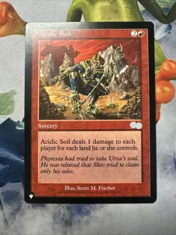 1x Acidic Soil- The List Reprints- NM- Mtg Magic The Gathering Card - Image 1