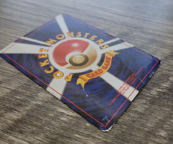 Pocket Monsters Blank Error Card Rare Vintage Japanese Pokemon Misprint - Image 4