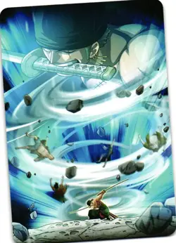 RORONOA ZORO ONE PIECE HOLOGRAPHIC Collectible Anime Card - Image 2