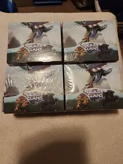 Beast Clans Booster 36 Packs = 360 Cards Per Box! 2 Factory Sealed Boxes Lot - Image 1
