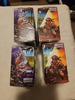 Beast Clans Booster 36 Packs = 360 Cards Per Box! 2 Factory Sealed Boxes Lot - Image 2