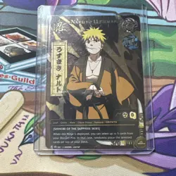 Naruto TCG Naruto Uzumaki PR 061 Foil Promo Card English Light Played - Image 1