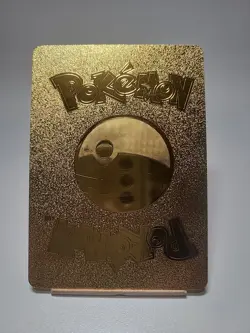 Pokemon Charizard V HP 220 Gold Foil Fan Art Textured Card - Image 2