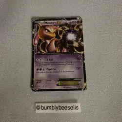 Pokemon TCG Mewtwo EX Holo Black White Promos Card #BW45 - Image 1