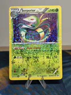 Serperior RC3/RC25 Legendary Treasures Radiant Collection 2013 Pokemon Card - Image 1