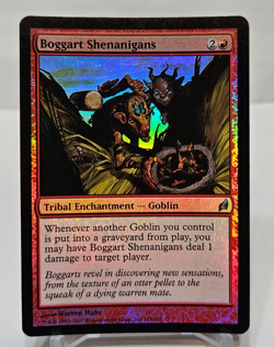 FOIL Boggart Shenanigans Lorwyn MTG Magic the Gathering 7228 - Image 1
