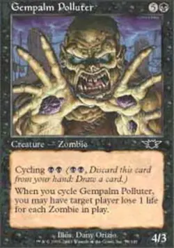 1x Gempalm Polluter - Foil Moderate Play MTG Magic - Kid Icarus - - Image 1