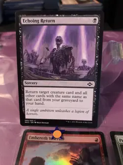 MTG Magic the Gathering Echoing Return (83/687) Modern Horizons 2 LP - Image 1