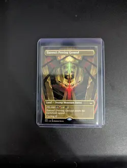 Ziatora's Proving Ground (Borderless) Streets of New Capenna Regular mtg - Image 1