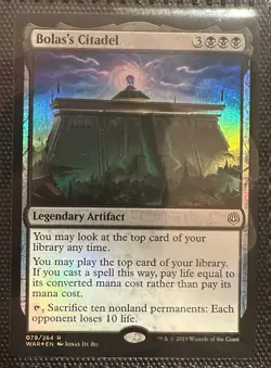 Magic the Gathering War of the Spark Bolas’s Citadel Foil - Image 1