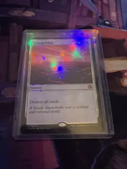 Armageddon FOIL LP [From the Vault: Annihilation] Mtg Magic Free Tracking! - Image 1