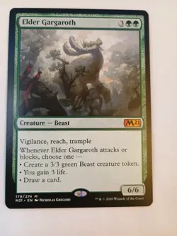 X 1 Elder Gargaroth NM-M M21 179 MTG Magic The Gathering - Image 1