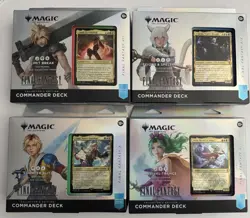 Magic The Gathering Final Fantasy Collector’s Commander Deck Bundle - Image 1
