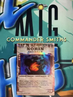 1x Norin the Wary ✨ FLIP Borderless FOIL ✨ MTG Near Mint NM Secret Lair 827 - Image 2