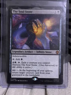 The Soul Stone - 0066 - Marvel's Spider-Man Regular - MTG Rare NM - Image 1