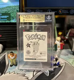 1998 Pokemon Merlin Album Stickers #218 Kadabra BGS 9.5 - Image 2