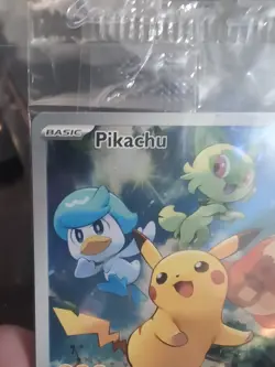 Pokemon TCG Pikachu 027 Sealed Pokemon Center Exclusive Stamped Promo - Image 3