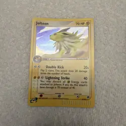 Pokemon TCG Jolteon Holo EX Sandstorm 2003 #6/10 Swirl. - Image 2
