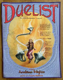 Magic the Gathering Duelist Magazine #1 Arabian Nights 1994 - Image 1