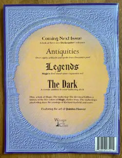 Magic the Gathering Duelist Magazine #1 Arabian Nights 1994 - Image 2