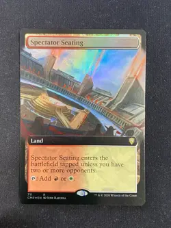 Spectator Seating (EXTENDED FOIL) - Commander Legends (Magic) - Image 1