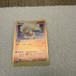 Flareon 5/100 2003 EX Sandstorm Pokemon TCG Holo Rare MT Mint - Image 5