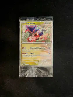 Koraidon 119/162 - Pokemon TCG EB Games Stamp Promo (Sealed) - Image 1