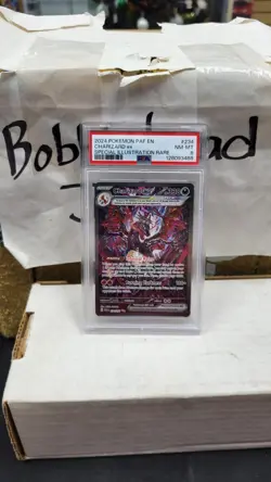2024 CHARIZARD EX SIR SPECIAL ILLUSTRATION RARE PALDEAN FATES POKEMON PSA 8 #234 - Image 1