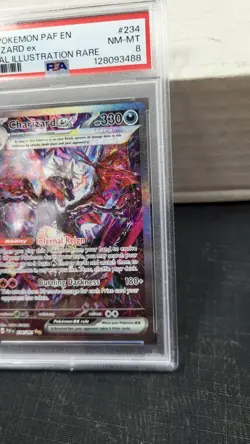 2024 CHARIZARD EX SIR SPECIAL ILLUSTRATION RARE PALDEAN FATES POKEMON PSA 8 #234 - Image 3