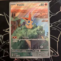 Pokemon Victini 208 Sv: Scarlet & Violet Black Star Promo Lp - Image 1