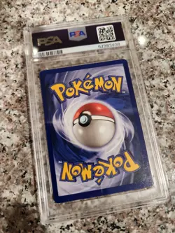 Pokemon WotC Base English DEWGONG 25/102 1st Edition PSA 8 NM-MT - Image 3
