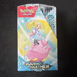 Pokemon Journey Together Half Booster Box 18 Packs - Sealed - Image 1