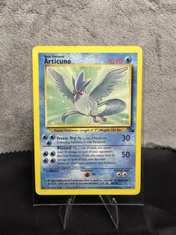 Moltres Zapdos Articuno Lot Pokemon TCG WOTC Base Set Fossil MP - Image 4