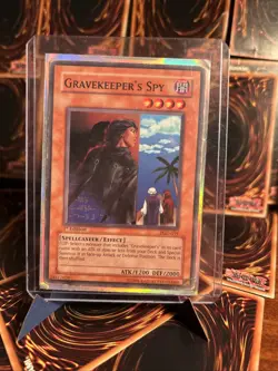 Yugioh Gravekeeper's Spy PGD-059 Common 1st Ed LP - Image 1