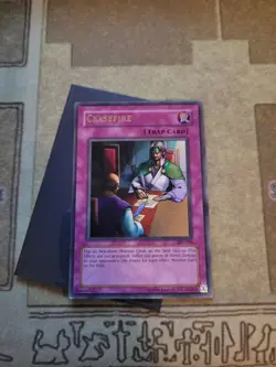 YUGIOH CEASEFIRE PSV-030 ULTRA UNLIMITED ED MP 1996 - Image 2