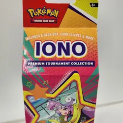Pokemon TCG Iono Premium Tournament Collection Box, Factory Sealed, Cards Coin - Image 2