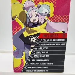 Pokemon TCG Iono Premium Tournament Collection Box, Factory Sealed, Cards Coin - Image 3