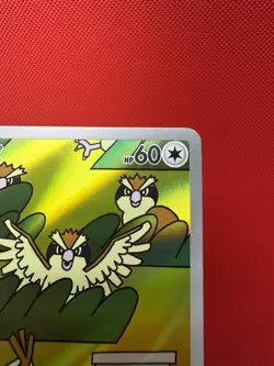 Pokemon Pidgey 118/108 Ruler of the Black Flame Full Art Rare Card Near Mint - Image 4