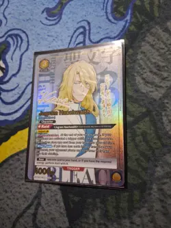 Jugram Haschwalth SR2 Star Bleach Union Arena Card And 2 Rare Battle Sleeves. - Image 1