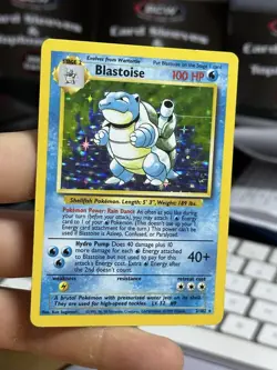 Blastoise 2/102 Base Set 1999 Holo Rare WOTC Pokemon Card TCG - Image 3