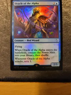 Oracle of the Alpha Mystery Booster 2 NM Foil Card - Image 2