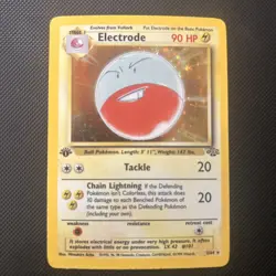 1999 Pokemon ELECTRODE Jungle Set 1ST EDITION HOLO Foil Rare Card 2/64 WotC LP - Image 1