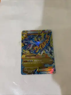 Mega M Charizard EX HOLO Pokemon Card 108/111 Flashfire HP 230 Ultra Rare - Image 1