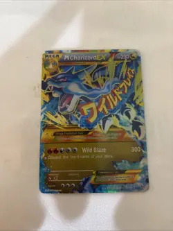 Mega M Charizard EX HOLO Pokemon Card 108/111 Flashfire HP 230 Ultra Rare - Image 2