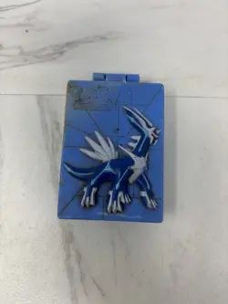 Pokemon 2008 Dialga Deck Box Case Storage Card Holder Burger King Toy plastic - Image 1
