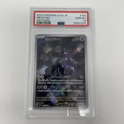 2023 Pokemon Japanese Mewtwo Art Rare Holo SV2a JP #183 PSA 10 GEM MT Card 151 - Image 1