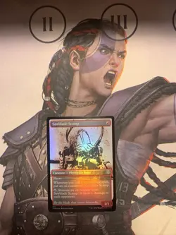 MTG Sawblade Scamp (447/530) Phyrexia All Will Be One FOIL - Image 1