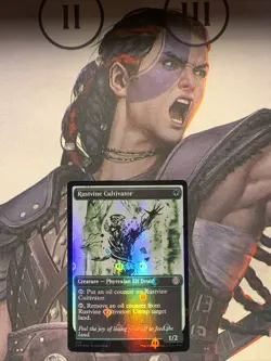 Rustvine Cultivator (Showcase) (Foil) - Phyrexia: All Will Be One - Image 1